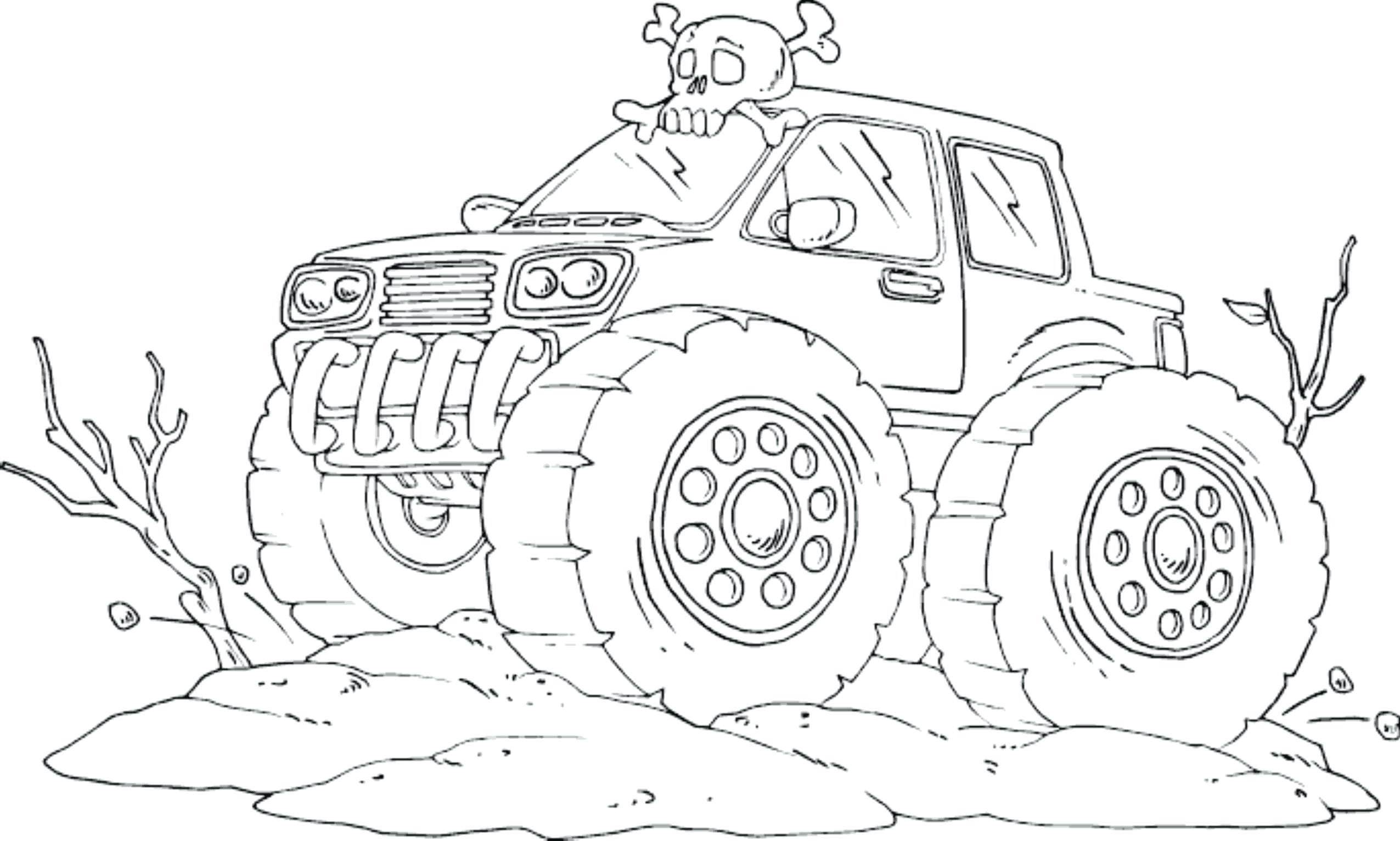 2551x1532 Coloring Page Monster Trucks Coloring Pages Truck All