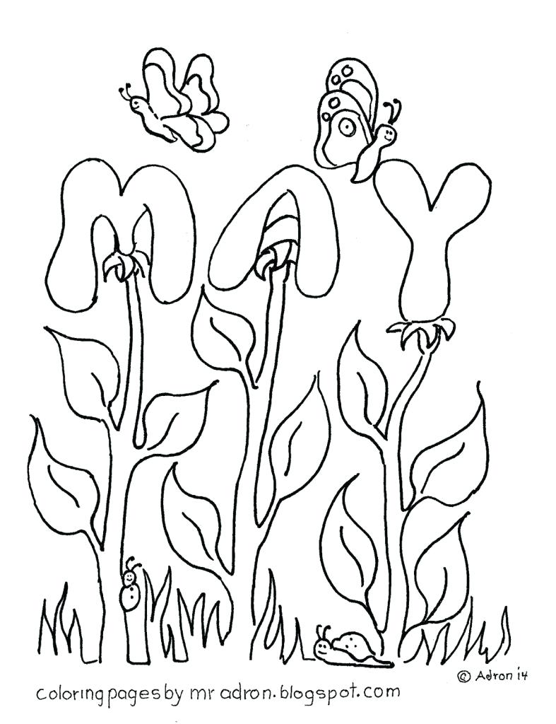 May Coloring Pages To Print at GetDrawings | Free download