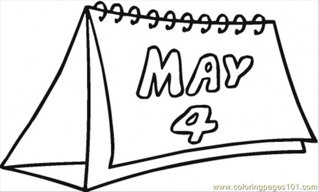 650x391 Of May Coloring Page