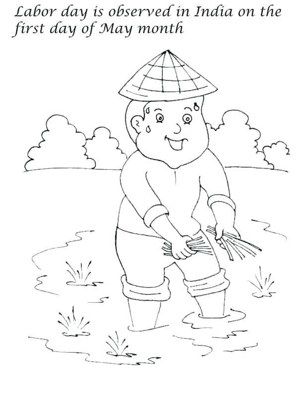 600x792 Labor Day Coloring Pages Career Day Coloring Pages Labor Day