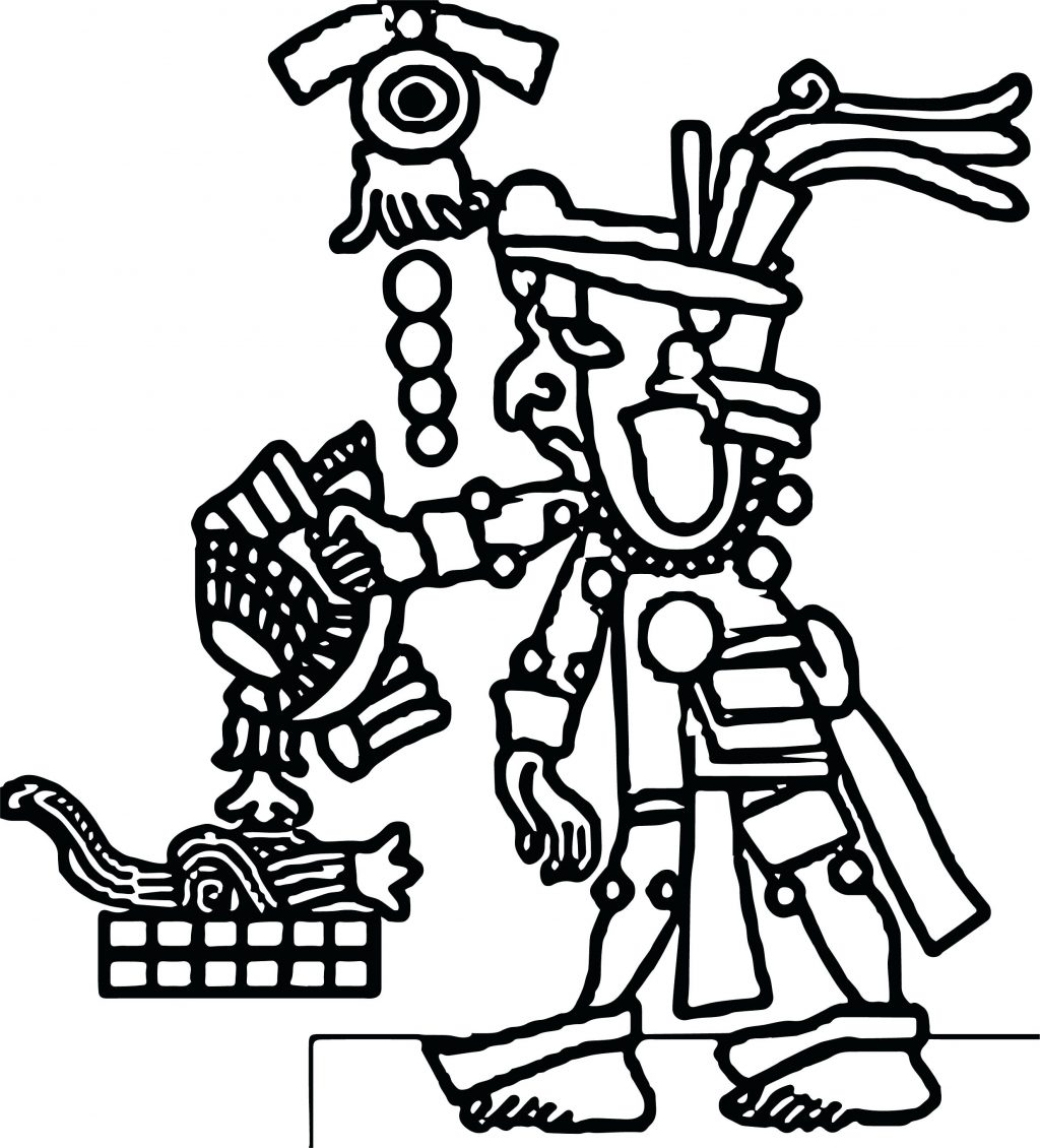 Mayan Ruins Coloring Pages Coloring Pages