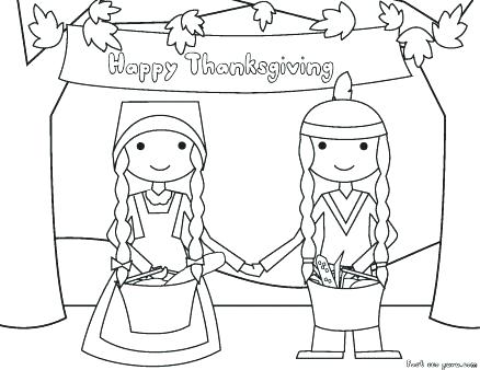 438x338 Mayflower Coloring Page Pilgrims Coloring Pages Happy Thanksgiving