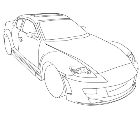 480x391 Miata Coloring Page Mazda Coloring Pages Free Coloring Pages