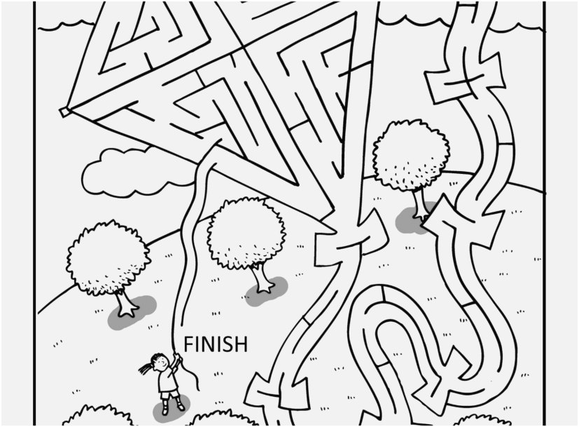827x609 Soccer Coloring Pages Gallery Soccer Coloring Maze Page Create