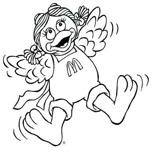 526x528 Mcdonalds Coloring Pages Coloring Pages Stock French Fries