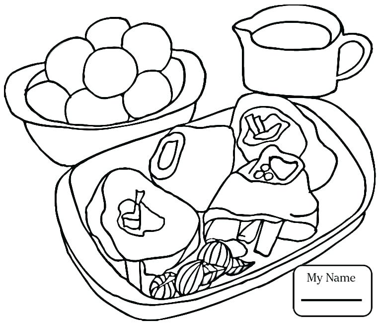 765x651 Mcdonalds Coloring Pages