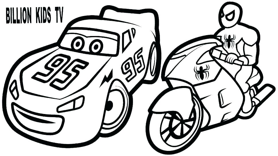 970x546 Lighting Mcqueen Coloring Pages