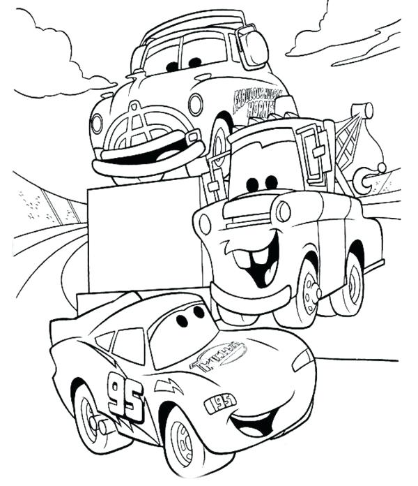 600x696 Lightning Coloring Pages Side View Coloring Page Lightning