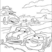220x220 Mater Saves Lightning Mcqueen Coloring Pages