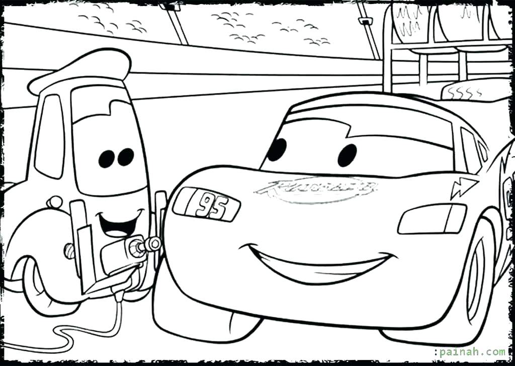 1024x728 Lightening Mcqueen Coloring Pages Lightning Printable Coloring