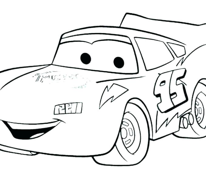 678x600 Lightening Mcqueen Coloring Pages Lighting Coloring Pages