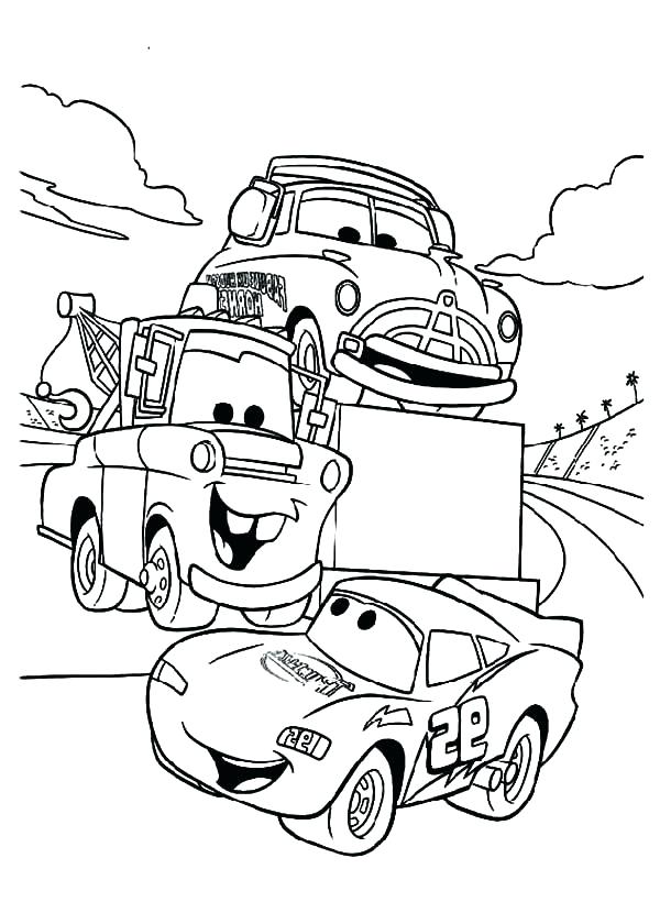 600x840 Lightning Mcqueen Coloring Pages Printable Lightning Coloring