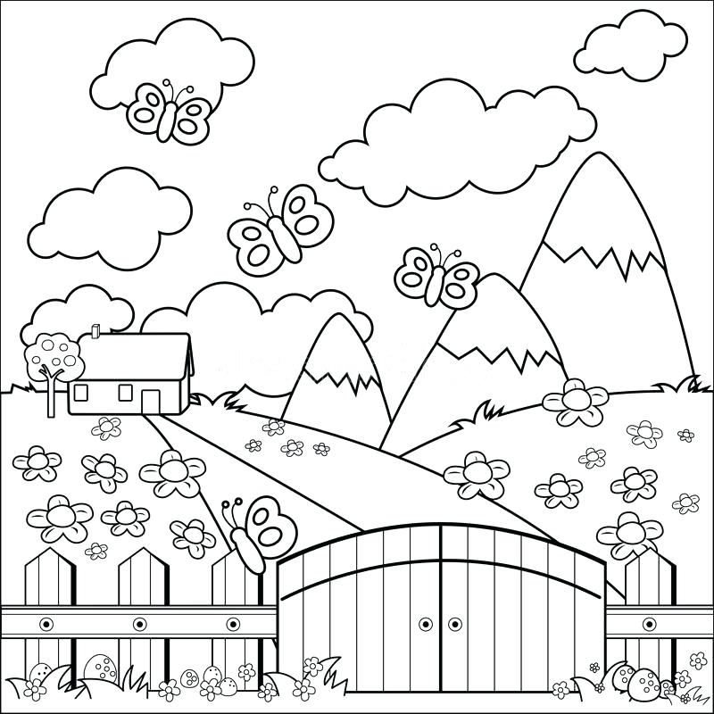 800x800 Gingerbread House Coloring Page Gingerbread House Coloring Page