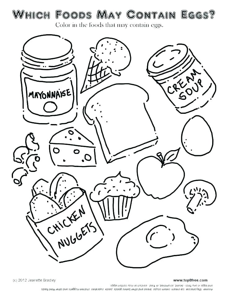 736x952 Food Coloring Pages To Print Food Pyramid Printable Coloring Page