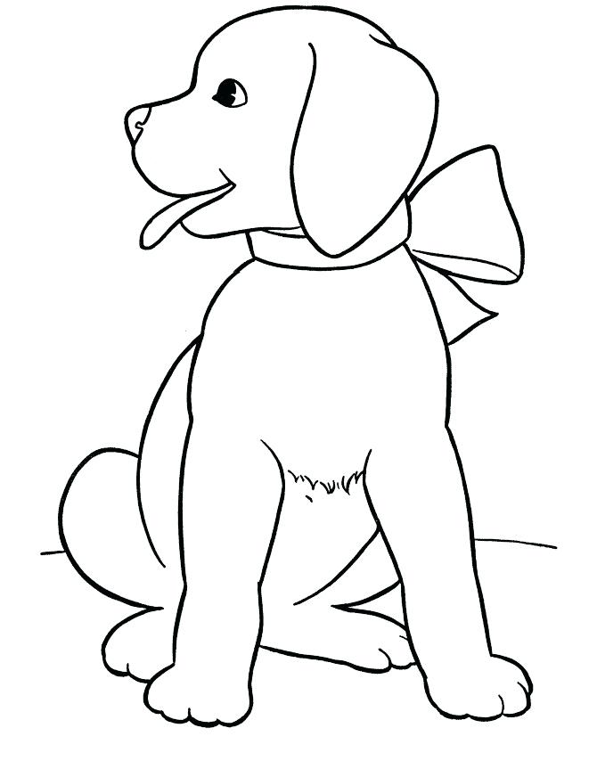 670x863 Cartoon Dog Coloring Pages Realistic Dog Coloring Pages Cute