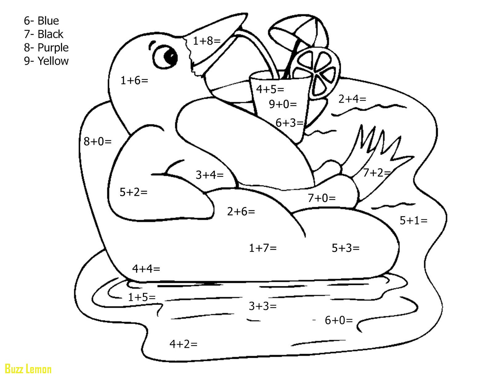 1600x1236 Simplified Addition Coloring Pages Grade