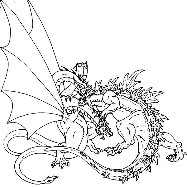600x600 Mechagodzilla Coloring Pages New The Series Coloring Pages