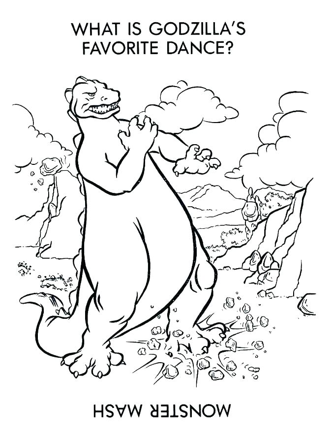 675x890 Coloring Godzilla Coloring Pages Free New Colouring Vs Games