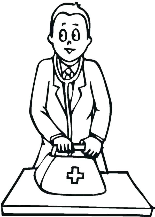 600x840 Medical Coloring Pages Firstid Coloring Pages Packed