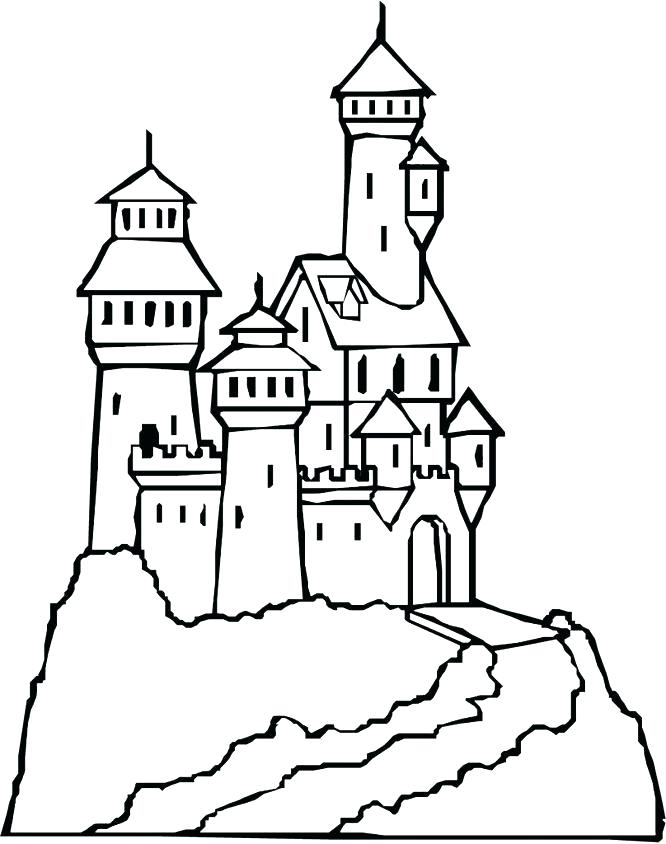 666x844 Coloring Castles Color Castle Nail Polish Kids Coloring Castle