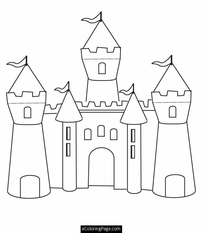 700x800 Fun Castle Printable Colouring Page Kindy Ideas