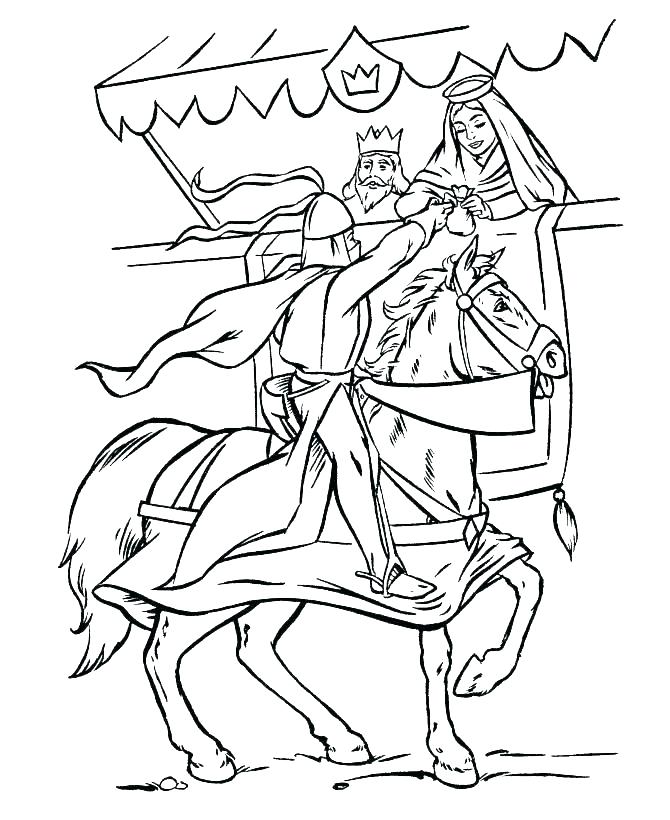 670x820 Medieval Coloring Pages Castle Knight Coloring Page Coloring Page