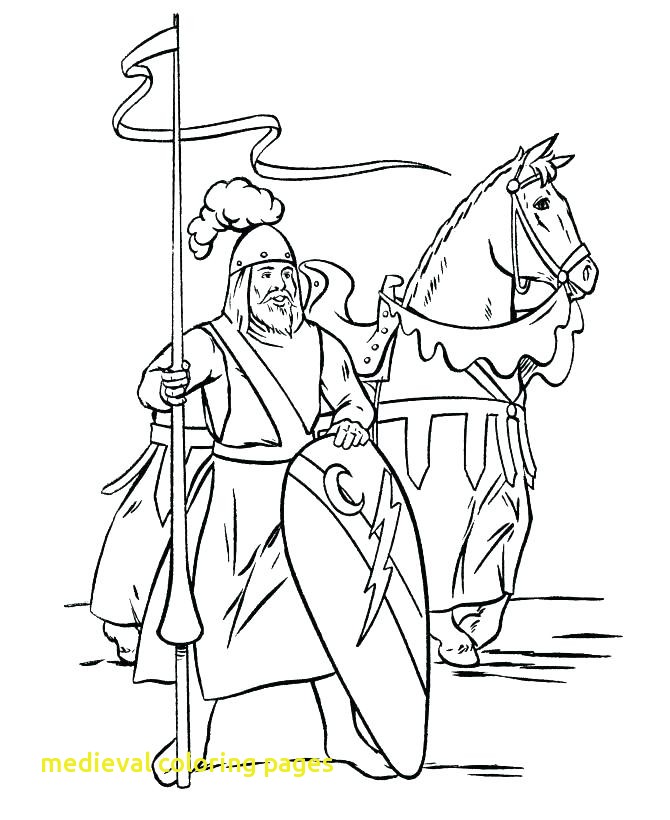 670x820 Medieval Coloring Pages With Coloring Pages Knights Me Val Castle