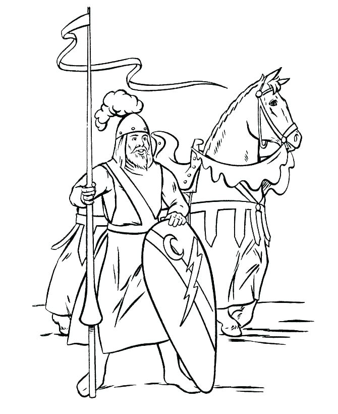 670x820 Knights Coloring Pages Medieval Coloring Sheets Medieval Coloring
