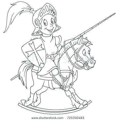 450x470 Medieval Coloring Pages Castle Knight Coloring Page Coloring Page