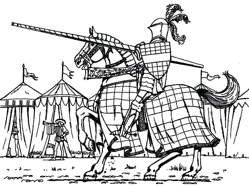 830x624 Middle Ages Coloring Pages Middle Ages Coloring Page Wallpaper