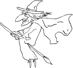 236x218 Witches Colouring Pages Bluebonkers