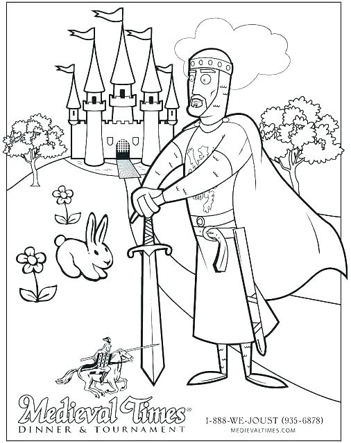 506x640 Middle Ages Coloring Pages