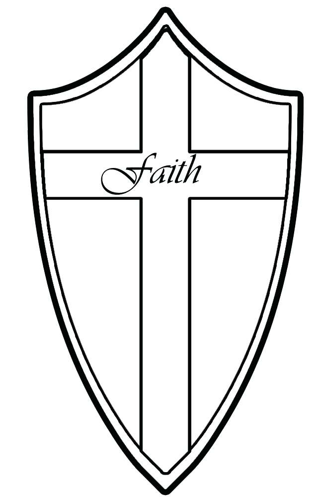 640x1000 Shield Coloring Page Lovely Shield Of Faith Coloring Page