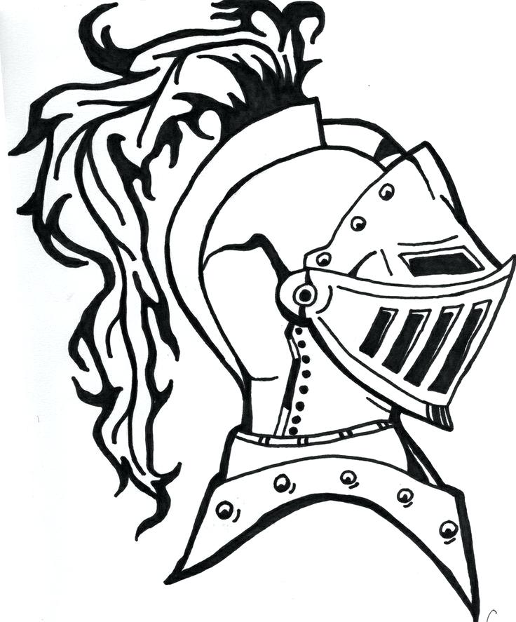 736x887 Medieval Knight Coloring Pages Knight Coloring Page Or Template