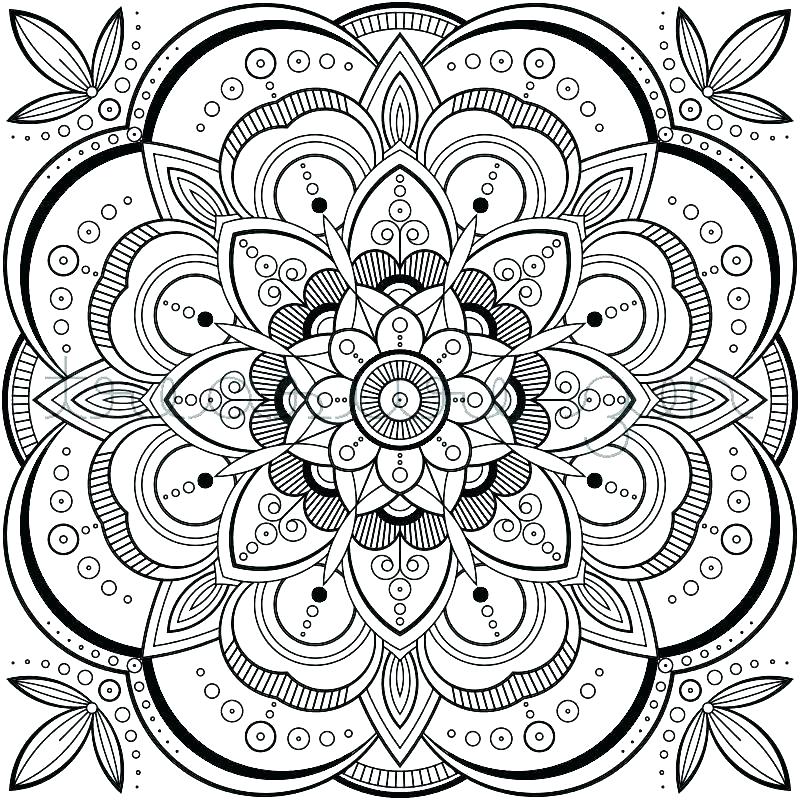 800x800 Meditation Coloring Pages
