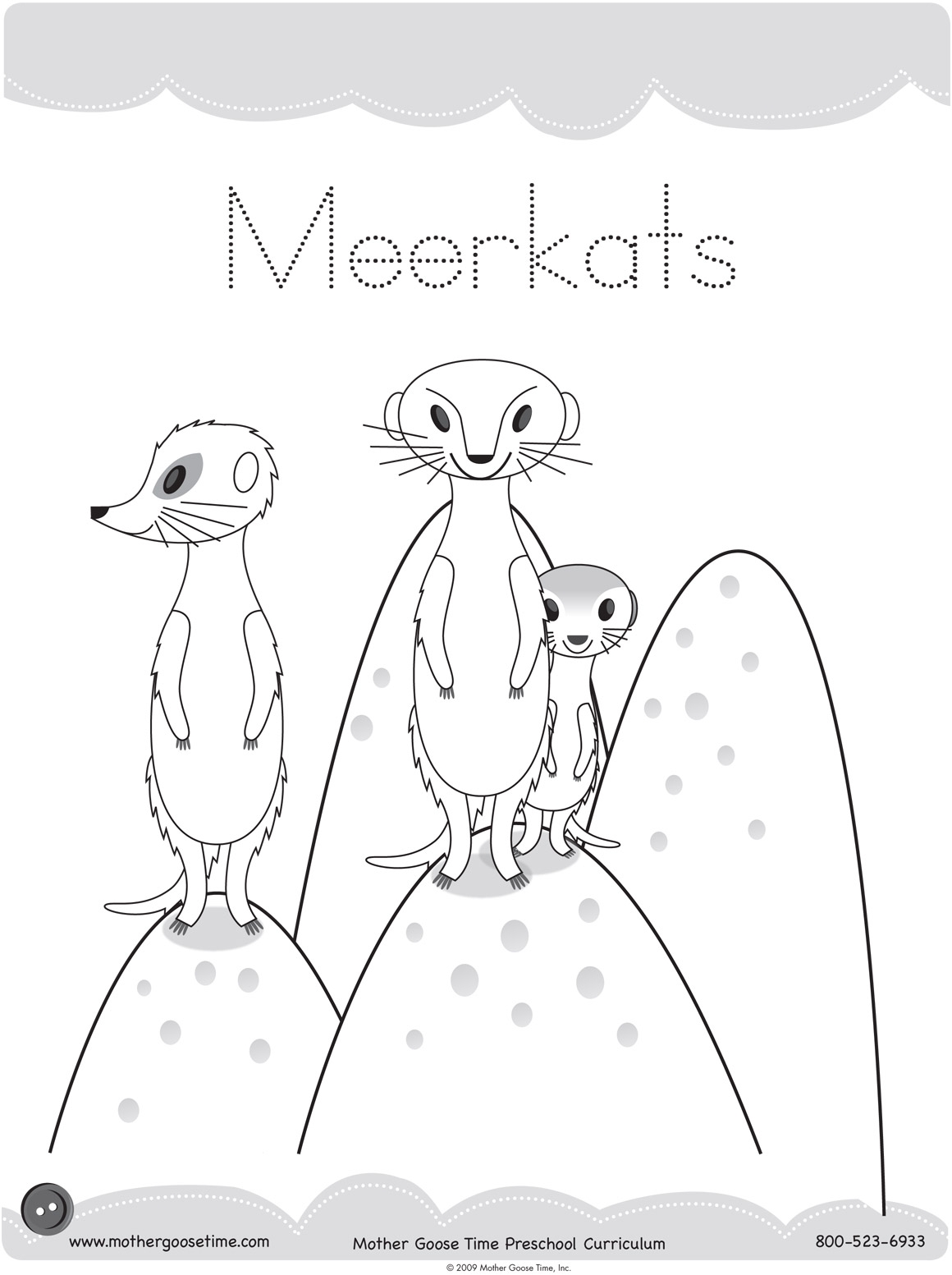 1160x1553 Meerkats Coloring Pages Printable Coloring For Kids