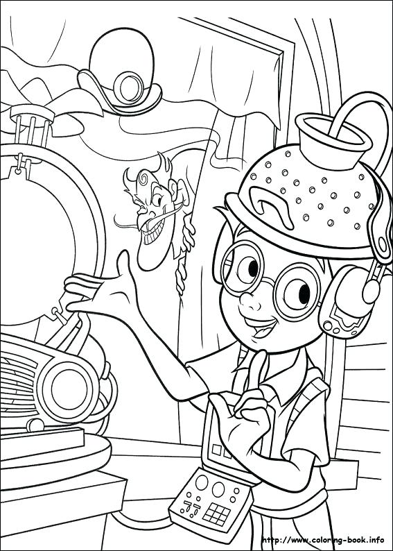 567x794 Meet The Robinsons Coloring Pages