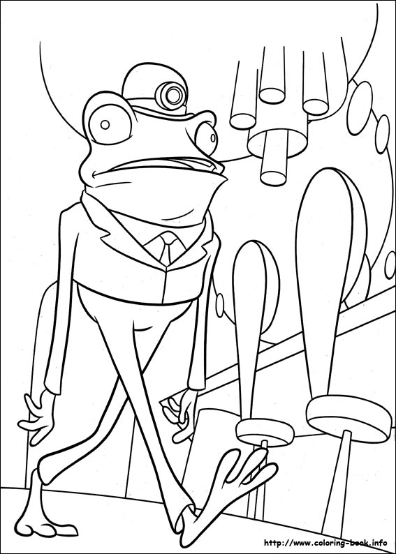 567x794 The Robinsons Coloring Picture