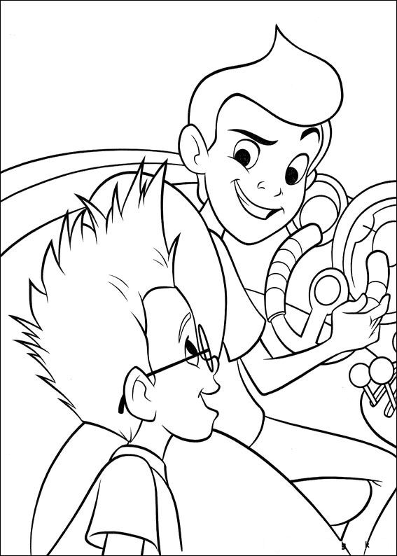 567x794 Meet The Robinsons Coloring Pages