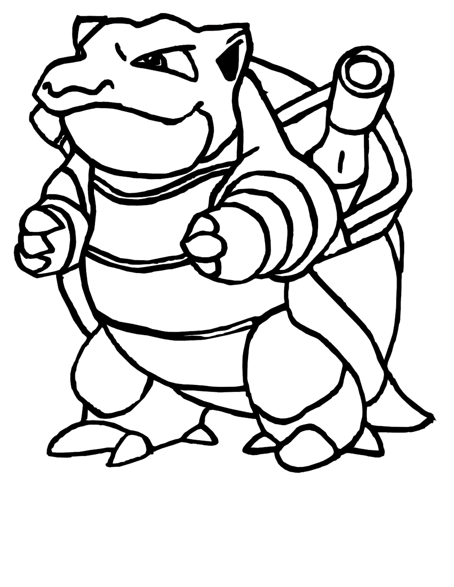 928x1200 Pokemon Blastoise Pokemon Coloring Pages