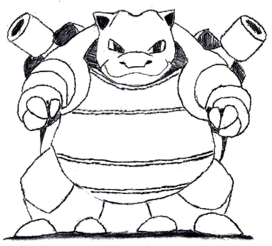 900x814 Pokemon Coloring Pages Blastoise Captivating Pokemon Coloring