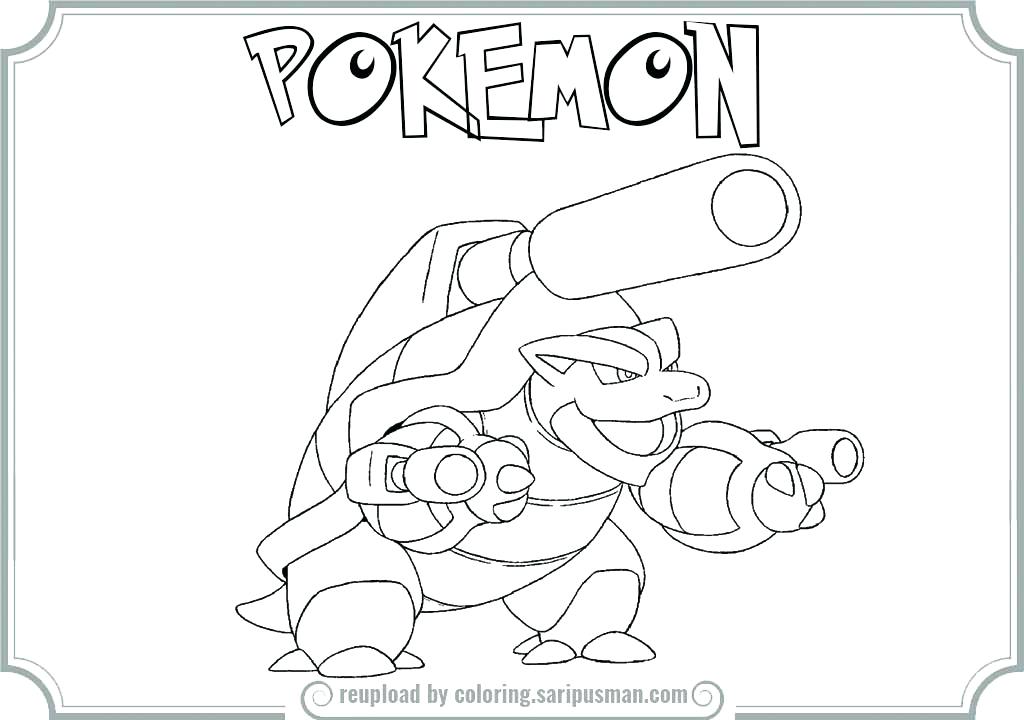 1024x720 Pokemon Coloring Pages Mega Blastoise Coloring Pages Mega Web