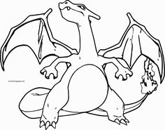 236x185 Mega Charizard Pokemon Coloring Pages