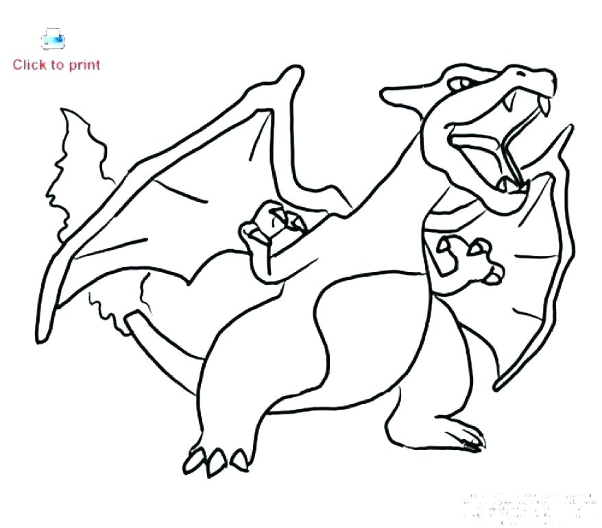 878x771 Pokemon Coloring Pages Charizard Color Pages Coloring Page Mega