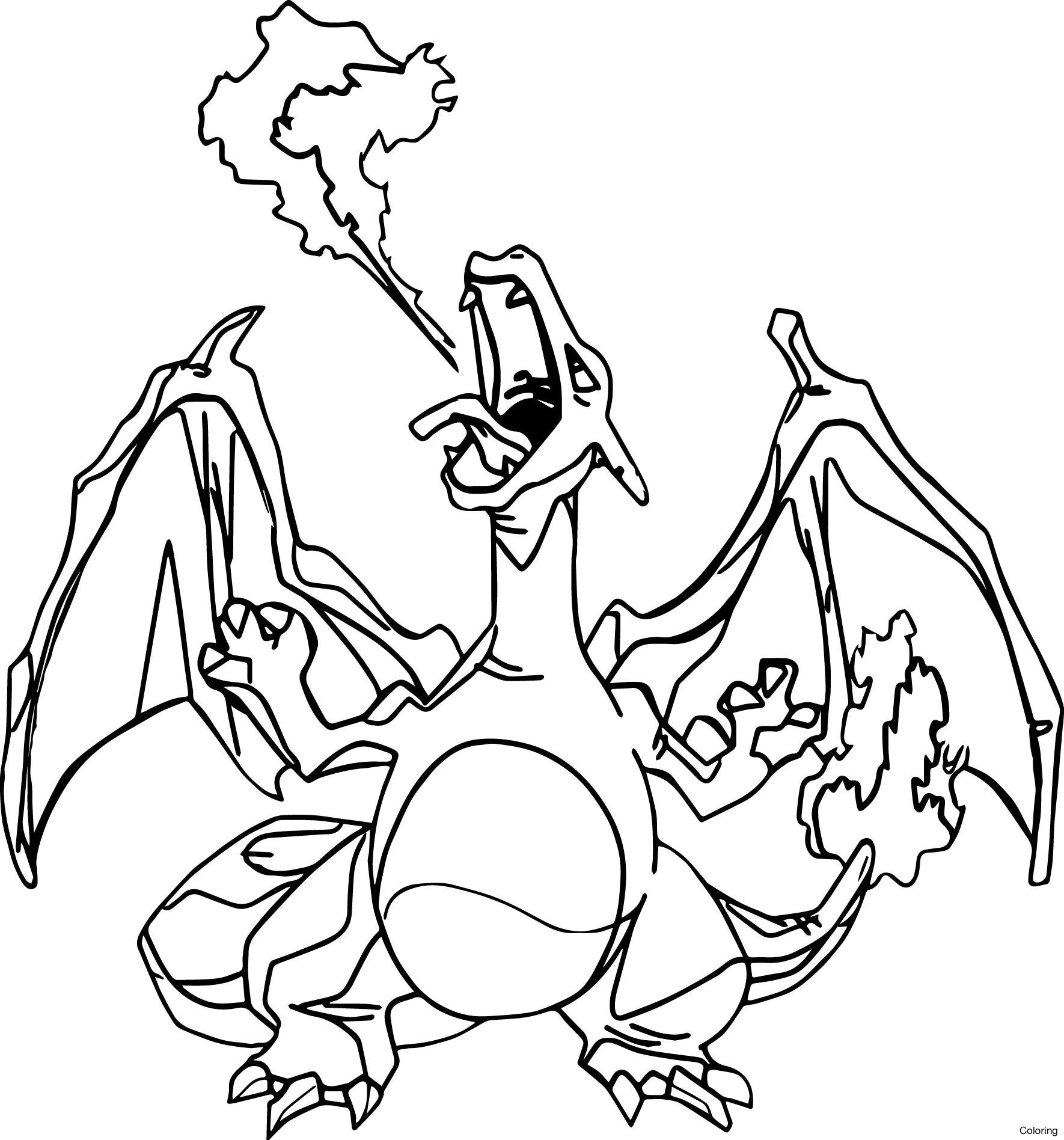 1770x1896 Mega Charizard Coloring Page Coloring Pages To Print
