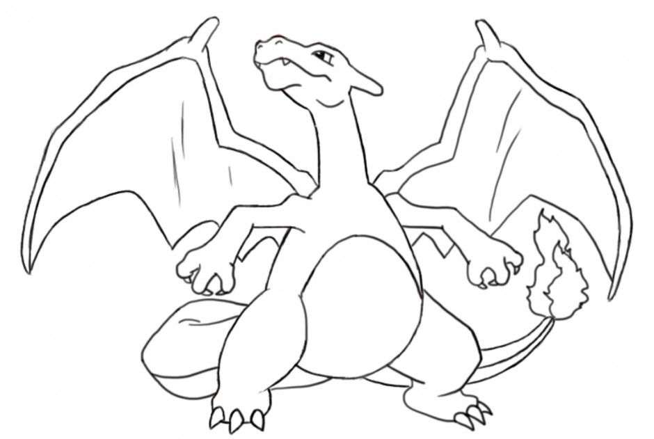 940x631 Mega Charizard Coloring Page Mega Charizard Coloring Page New
