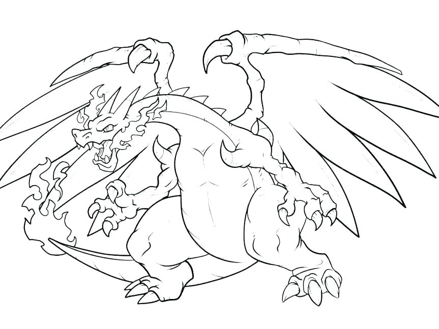 863x647 Blue Mega Charizard Coloring Pages Icontent