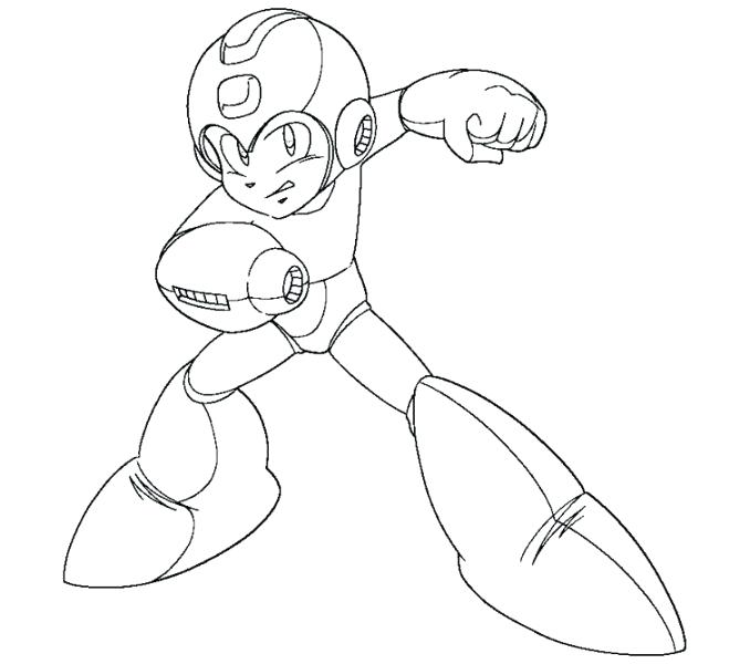 678x600 Mega Man Coloring Pages To Print Kids Coloring Coloring Pages Free