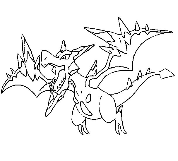 608x550 Pokemon Coloring Pages Mega