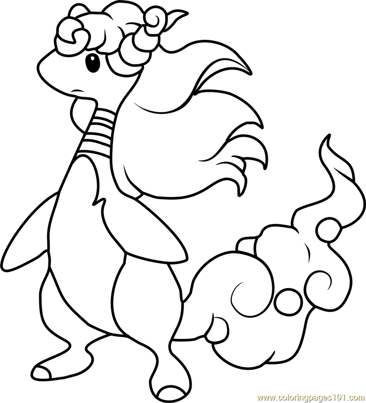 Mega Pokemon Coloring Pages Printable